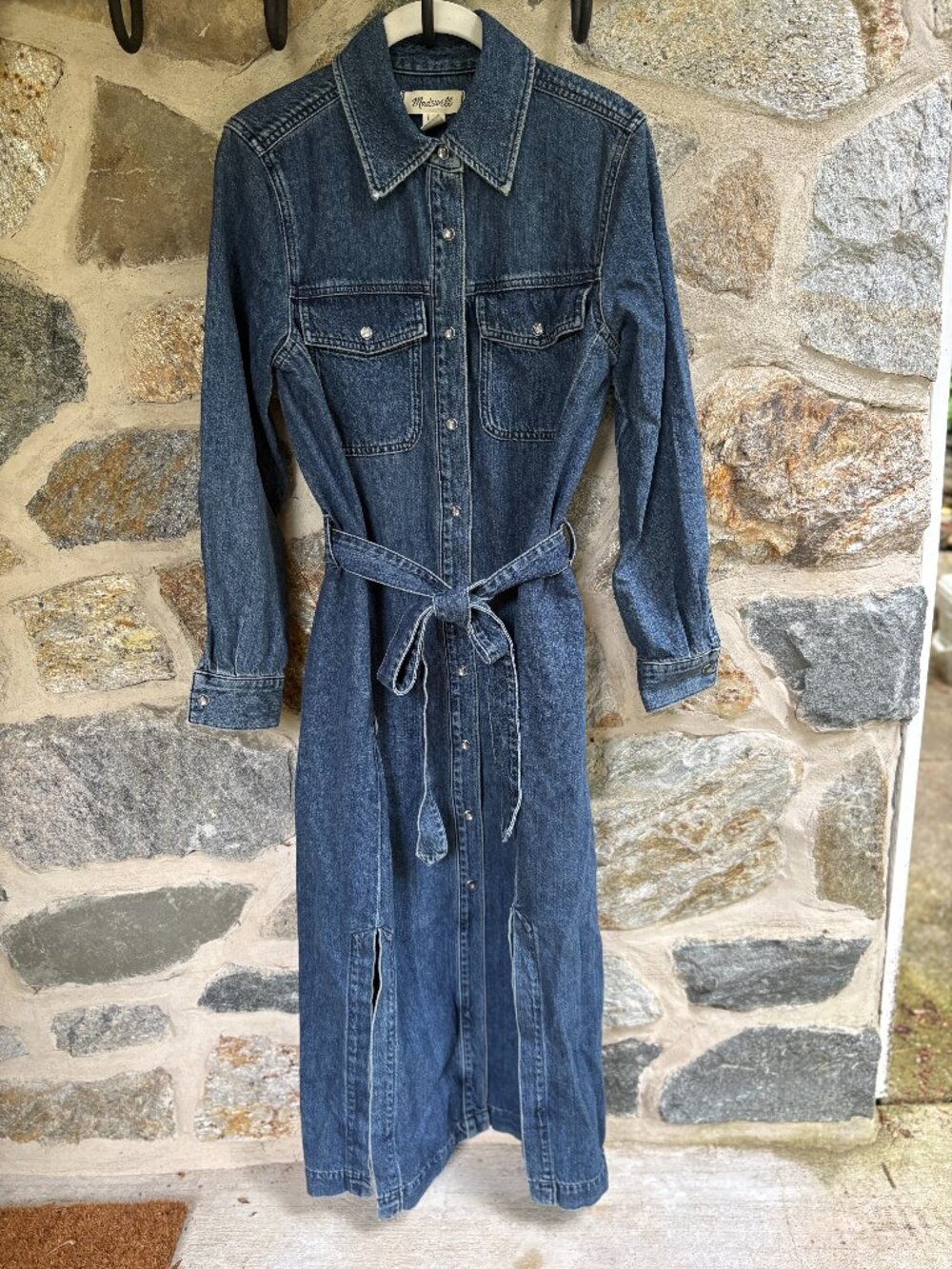 Madewell Denim midi shirtdress